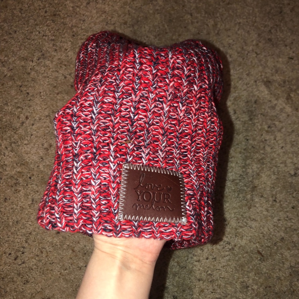 Red and Blue Love Your Melon Beanie!